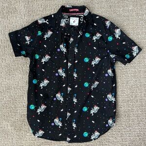 Santa Kids Shirt, Denim & Flower. Kids size 7.